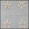 Blue Snowflake Card