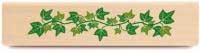 Ivy Border - Rubber Stamp