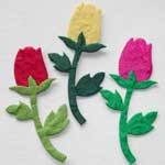 Diecut Tulips