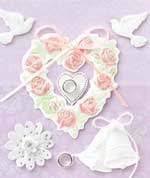 Doves, Hearts & Bells - 3D Decoupage Stickers