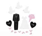Wedding Foam Stickers Wedding Foam Stickers