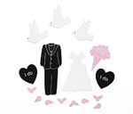 Wedding Foam Stickers