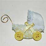 PRAM: Cute Material Pram - Yellow