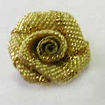 Gold Sparkle Rose Bud