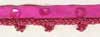 Hot Pink Bead Trim 1 METRE