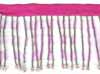 Pink Long Hanging Beads 1 METRE