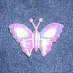 Pink Sparkling Butterfly