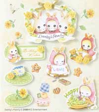 Danby's Family- 3D Decoupage Stickers