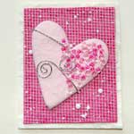 Heart - Delicate Pink Bead Topper