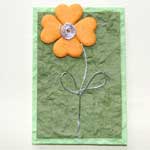 Flower - Single Orange Topper