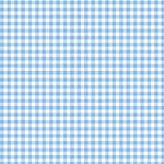 Gingham A4 Paper-Light Blue