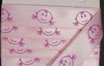 Baby Girl Satin Pink Ribbon 1 METRE