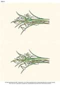 A4 Snowdrop Design x 2 - Decoupage Paper