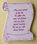 Verse: May Every Moment...Scroll Purple/Lilac