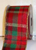 Wide Tartan Ribbon (1 metre)