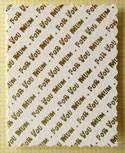 Deckled Panels - For You Mum Cream & Gold Foil Printed Deckled Panels - For You Mum Cream & Gold Foil Printed