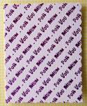 Deckled Panel - For You Mum Purple Foil Printed Deckled Panels Deckled Panel - For You Mum Purple Foil Printed Deckled Panels