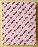Deckled Panel - For You Mum Satin Pink Foil Printed Panels Deckled Panel - For You Mum Satin Pink Foil Printed Panels