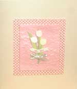 A Pastel Tulips Card & Envelope