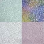 Embossed Butterflies Pack of 4 Scrapbooking Paper 12 x 12"