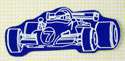 Racing Cars pack of 5 - Blue