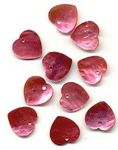Shell Hearts: Bright Pink Shell Hearts: Bright Pink