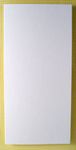 Astra Matt White Long Card & Envelope