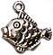 Fish Charm - Silver