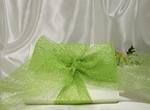 Lime Green Mesh Type Ribbon (1 metre)