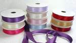 Wide Deep Purple Satin Ribbon