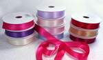 Wide Fuchia Satin Ribbon