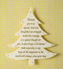 Verse - Because you're so... Gold & Cream Xmas Tree Verse