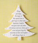 Verse - Hope you enjoy... White & Silver Xmas Tree Verse