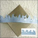 Blue Baby Feet & Accessories Cutout Ribbon (1 metre)