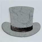 Mulberry Diecut Top Hats - Grey