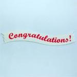 Banner - Congratulations! Diecut Banner