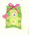 Happy Yellow Bear Card Topper