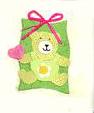 Happy Yellow Bear Card Topper