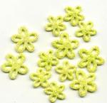 Glitter Flowers: Bright Yellow