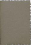 Pearlescent Deckled Silver Card & Matching Pearlescent Envelope
