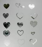 Diecut Assorted Silv...