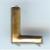 Brass Letter 'L' Nailhead