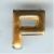 Brass Letter 'P' Nailhead