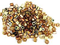 Metallic Bronze Memory Beads