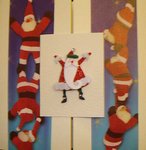 Father Christmas Gatefold Card