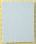 Deckled Panels 50 per pack- Light Blue