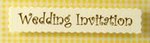 WEDDING - Banner - Wedding Invitation Gold & Cream Pack of 25 WEDDING - Banner - Wedding Invitation Gold & Cream Pack of 25