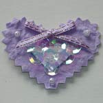 Sparkle Heart - Lilac