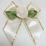 Ribbon Bows-Ivory