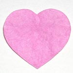 Small Diecut Hearts - Pink pack of 10 Small Diecut Hearts - Pink pack of 10